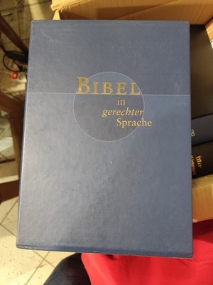Bibel In Gerechter Sprache Buch Dickes Band Mit Umschlag Karton