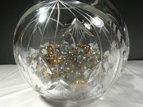 Kristall Vase rund - Bild 5 von 6