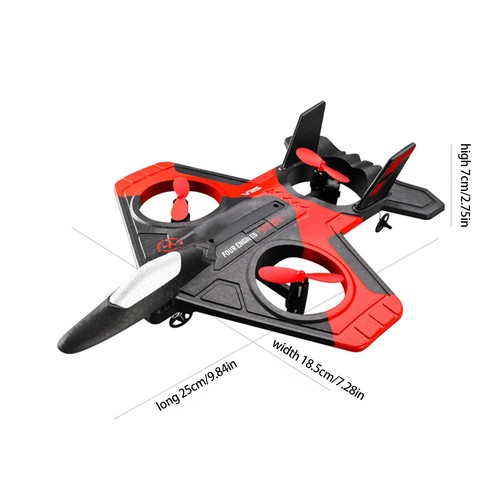 RC Airplane With Camera 480P 2.4GHz RC Plane Gliding Aircraft Toys VWPD - Picture 3 of 10