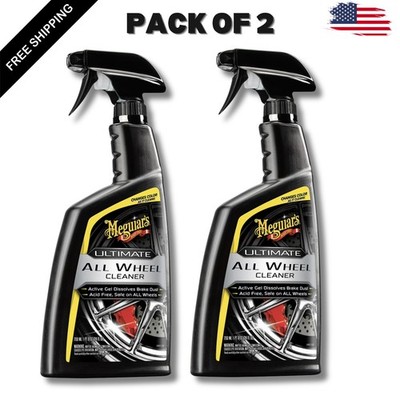 (2 Pack) Meguiar's Ultimate All Wheel Cleaner, G180124, 24 oz, Spray, Free Ship