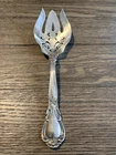 Gorham Chantilly Sterling Silver Serving Fork 4 ounces 114 grams Unusual Pattern
