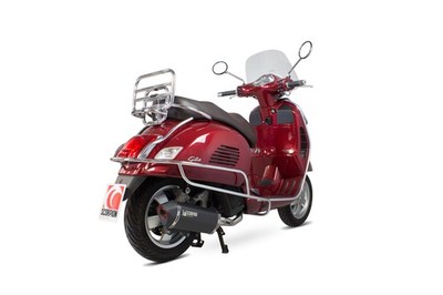 Vespa GTS125 (Euro 4) 17-19 Scorpion Full Exhaust Serket Ceramic RVE213SYSBCER