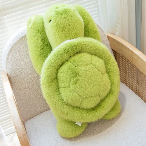 Soft Animal Sea Turtle Pillow Fluffy Turtle Animal Doll Children Gift - Picture 3 of 13