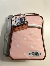 Fit & Fresh Insulated Lunch Box Pink With Stainless Water Bottle & 2 Containers