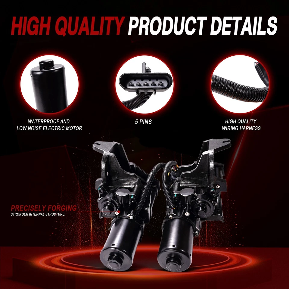 2x Motor de estribo eléctrico para Cadillac Escalade, Chevy GMC, Yukon 2007-2014 Foto 2 de 4