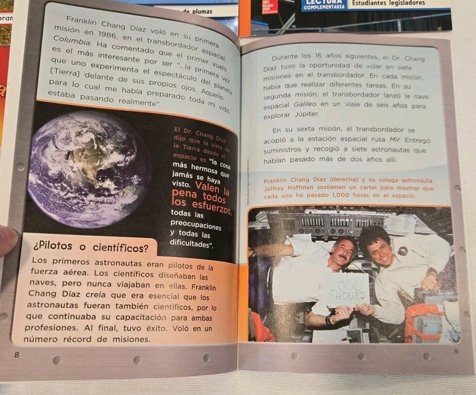 Lot Of 12 SPANISH Grade 3 McGraw-Hill Leveled Readers Classroom-Homeschool - Image 2 of 4