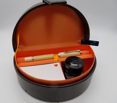 Rarität Pelikan M320 Pearl Füller Special Edition Füllfederhalter Full Set 2011