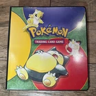 1999 Pokemon Vintage 3-RING BINDER Trading Card Album TCG Ultra Pro RARE Snorlax