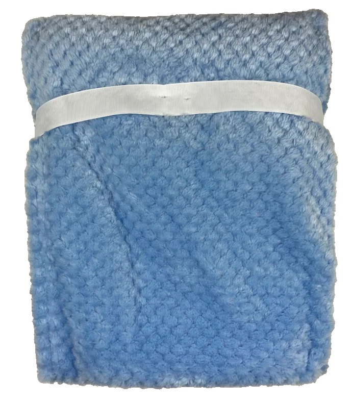 Manta Rene Rofe Azul Perro Pelota Cachorro Bebé Texturizada Niño Bon Bebe Nueva con Etiquetas Foto 3 de 3