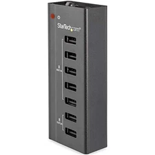 StarTech 7-Port USB Charging Station with 5 x 1A Ports and 2 x 2A Ports