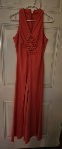 1970's halter evening pantsuit