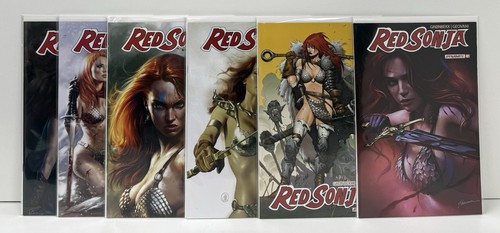 Red Sonja #1-18 (2023) serie completa quasi nuova 9.6 Dynamite Entertainment Gronbekk - Foto 1 di 3