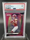 2024 Panini Prizm - Rookies Jayden Daniels #347 Pink Prizm (RC) PSA 9