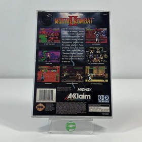 Mortal Kombat II (Sega Saturn, 1996)