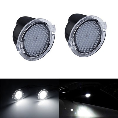 2x Xenon weiß Außenspiegel Spiegel Umgebungslicht für Ford Kuga II,Toyota Tundra