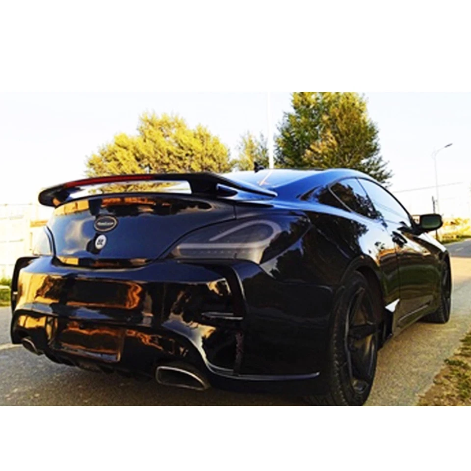 Conjunto de luces traseras LED negras para Hyundai Genesis Coupe 2010-2016 Foto 4 de 4
