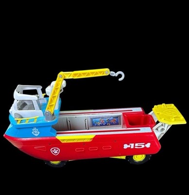 Paw Patrol Sea Patrol - Sea Patroller Transforming Boat Vehicle Only - Works