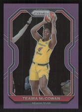 2021 Panini Prizm WNBA #57 Teaira McCowan Prizms Purple #/99