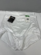 Bali 174; Tummy Panel Shaping Brief 2-Pack Large White