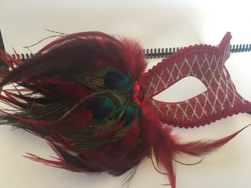 Masquerade Venetian Mardi Gras Halloween Theater Mask New Year’s Party - Picture 3 of 8