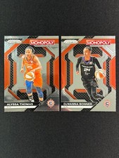 2024 Panini Prizm Monopoly WNBA Alyssa Thomas DeWanna Bonner All Stars Sun