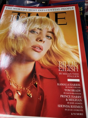 Time magazine Sept.27 /Oct.4 ,2021 World’s Most Influential People Billie Eilish - Picture 2 of 3