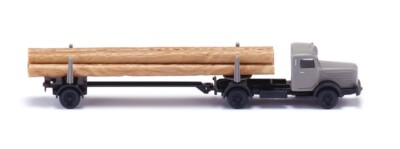 WIKING 094703 N Scale Bussing 8000 Wood Log Transport 1950-56