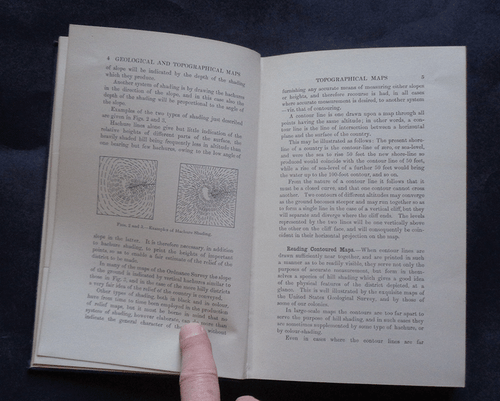 GEOLOGICAL AND TOPOGRAPHICAL MAPS And Their Use: Geologists / Engineering 1911. - Imagen 9 de 10