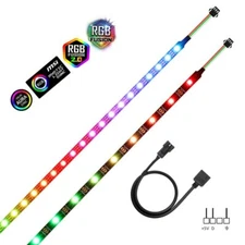 WS2812b RGB LED Strip PC Computer Case 3pin Headers Light addressable LED header