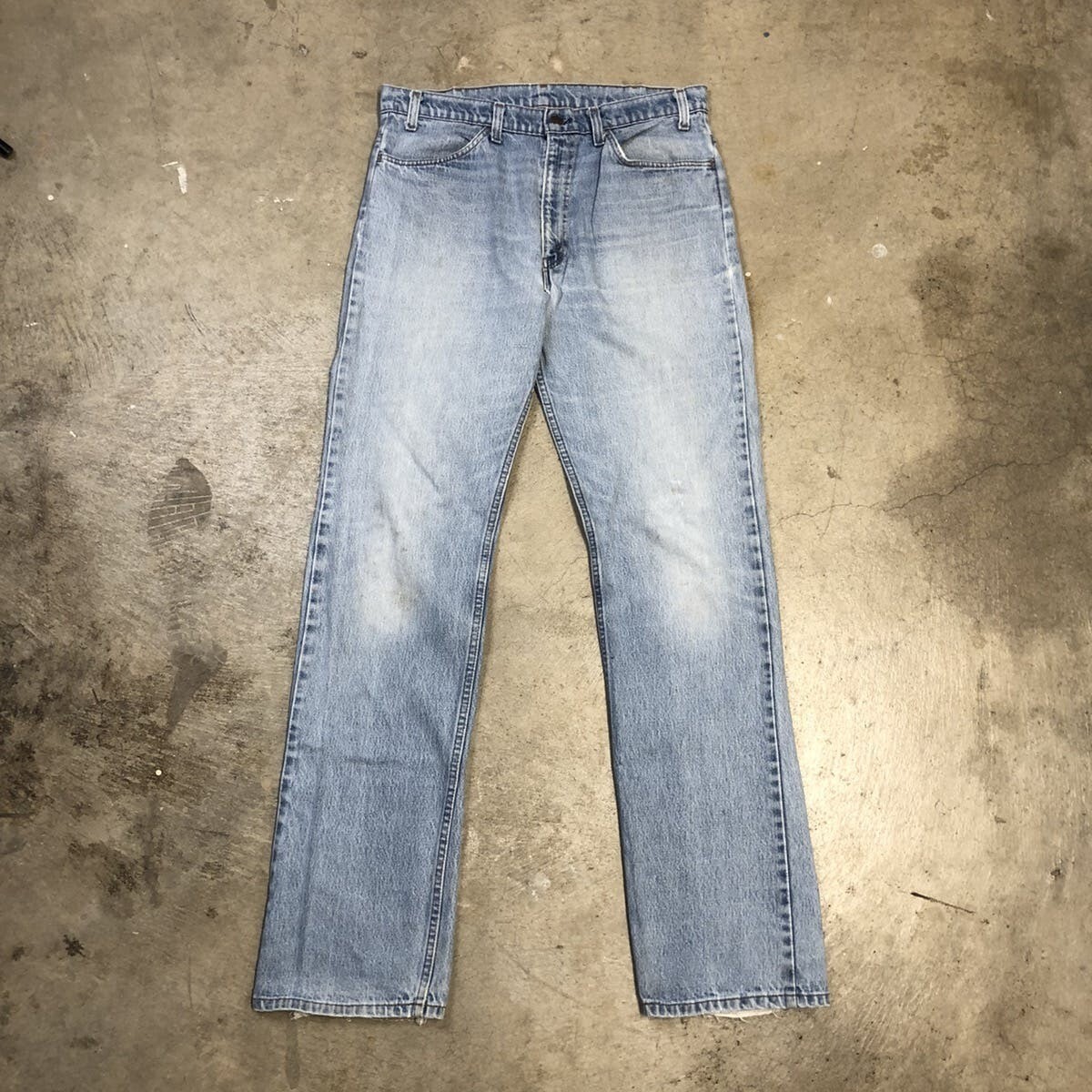 Sho7771 　　　　　　　　　　W32 L38 70 リーバイス Vintage 70s Levi's Jeans Orange Tab Light Wash SF 207 | eBay