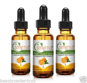3 De La Vitamina C Serum Vitamina E Vegano A Cido Hialura Nico Amino 1 Oz 30 Ml Ebay