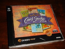 Sierra Home Hallmark Card Studio 2004 PC 2 Disc