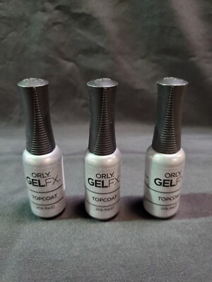 ORLY Gel FX Top Coat 0.3oz/9ml (3 Pack) #34214