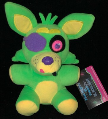 FUNKO PLUSHIES FIVE NIGHTS AT FREDDY'S FNAF BLACKLIGHT FOXY GREEN NEW WITH TAGS