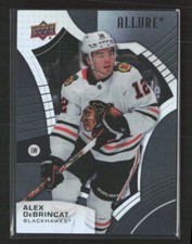 2021-22 Upper Deck Allure #66 Alex DeBrincat Black Rainbow Blackhawks (T)