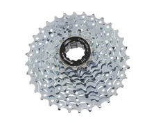 SUNRACE BRANDED 9 SPEED BICYCLE MULTIPLE CASSETTE 11/32T INDEX NICKEL.