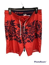 Mens Old Navy Swim Trunks Board Shorts Size 30