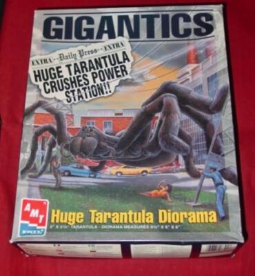 AMT Ertl 1996 : Huge TARANTULA 'Spider' Diorama Kit #8391-10D0 (Built & Painted)