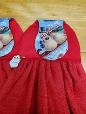 Set of 2 Handmade Hanging Kitchen Towels