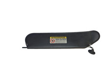 Jeep Wrangler Tj 97-02 Oem Black Sun Visor Passenger Right Free Ship