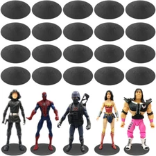 20 Display Stands BASE Fits 6'' Gi joe Marvel Legends Star Wars MOTU DC Figure C