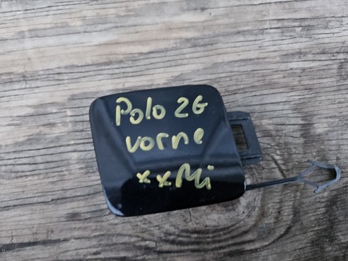 Original VW Polo 2G ab Bj.2018 Abdeckung Abschleppöse Stoßstange Vorne 2G0807241