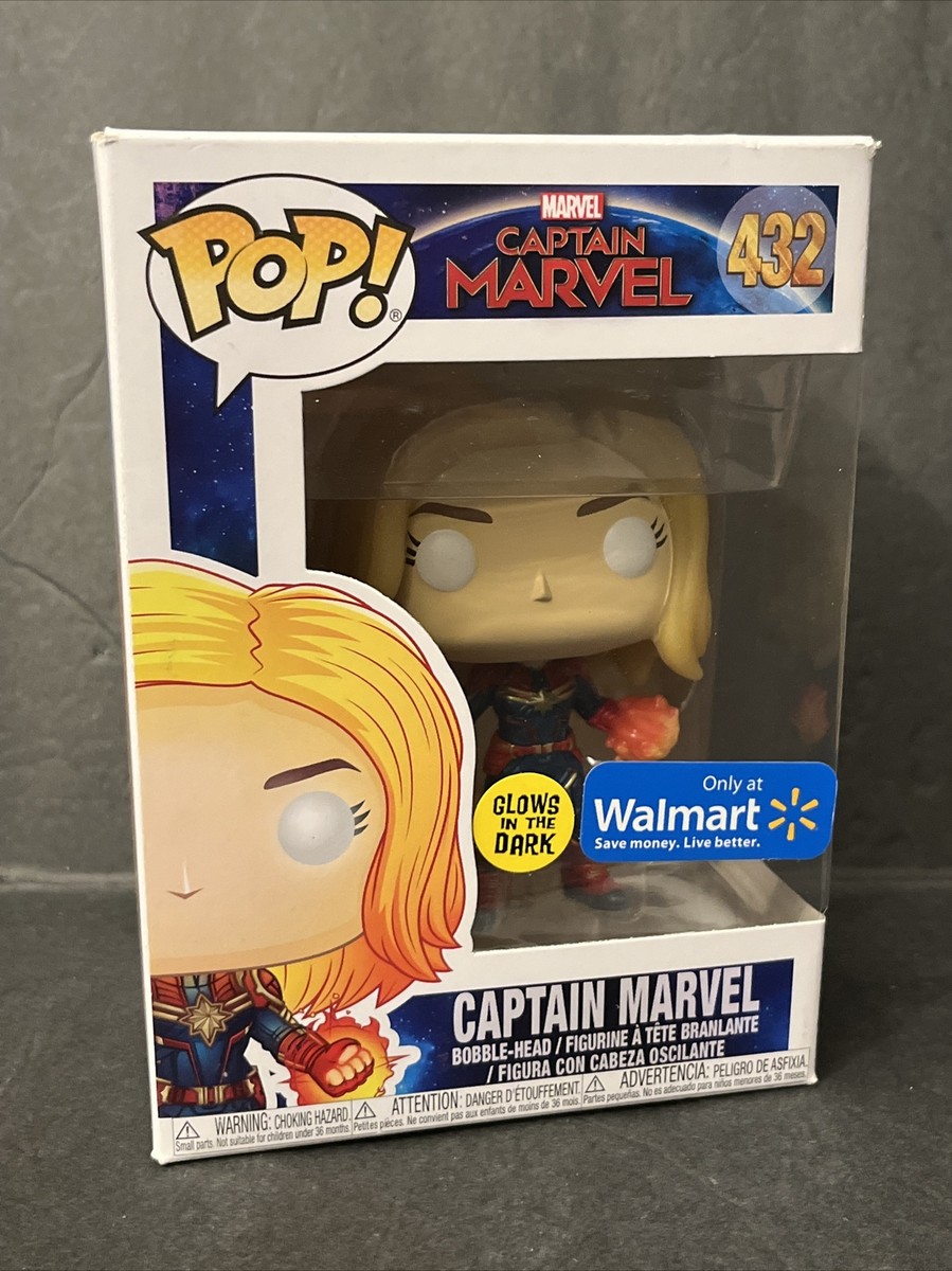 Funko Pop! Vinyl: Marvel Captain Marvel Walmart (Exclusive) #432