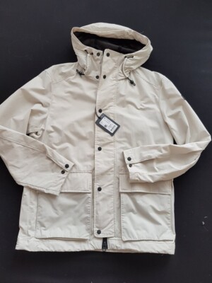 Marc O'Polo jacket silk gray size L water resistant *****NEW*