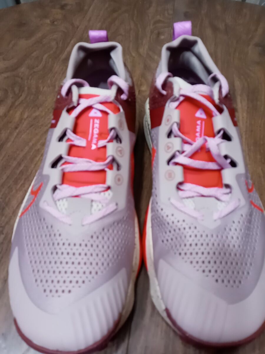 Nike ZOOMX Zegama Trail Running Shoes Picante Red Taupe Nike ZOOMX Zegama Trail Running Shoes Picante Red Taupe