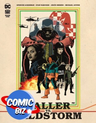 WALLER VS WILDSTORM #1 (2023) 1ST PRINTING FORNES MAIN COVER DC COMICS