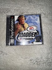Madden NFL 2000 (Sony PlayStation 1, 1999) CIB Black Label Tested
