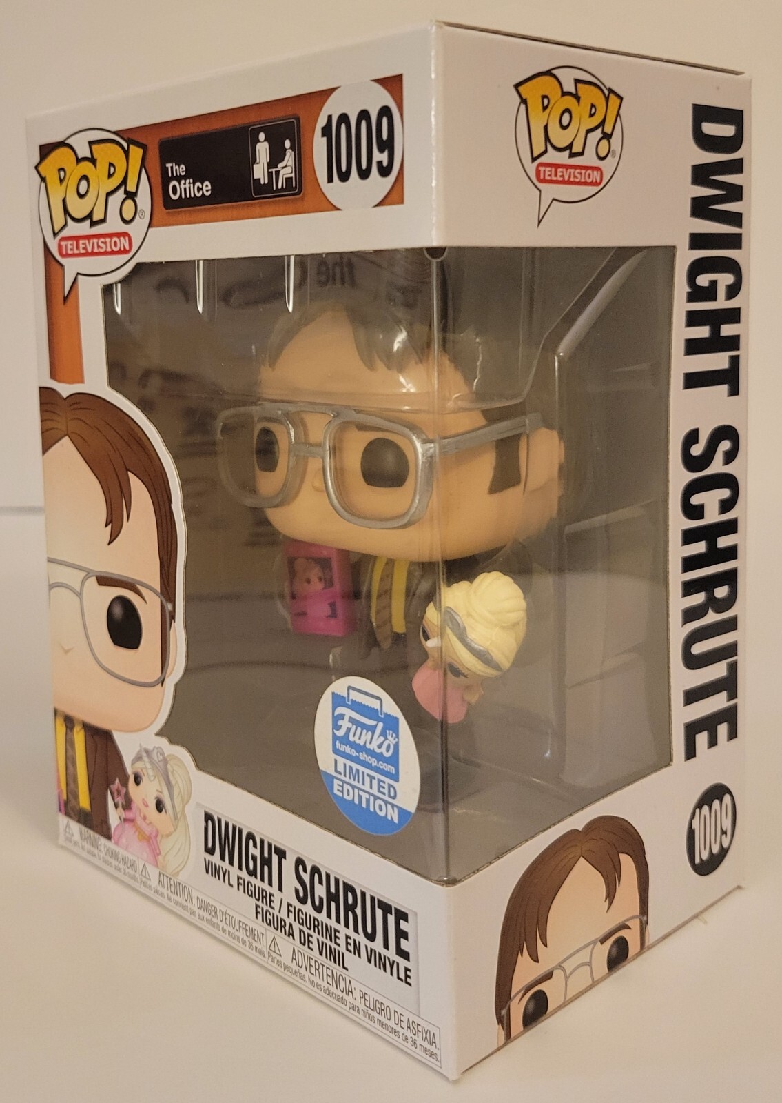 Funko Pop The Office1009 Dwight Schrute W/ Princess UnicornLimited