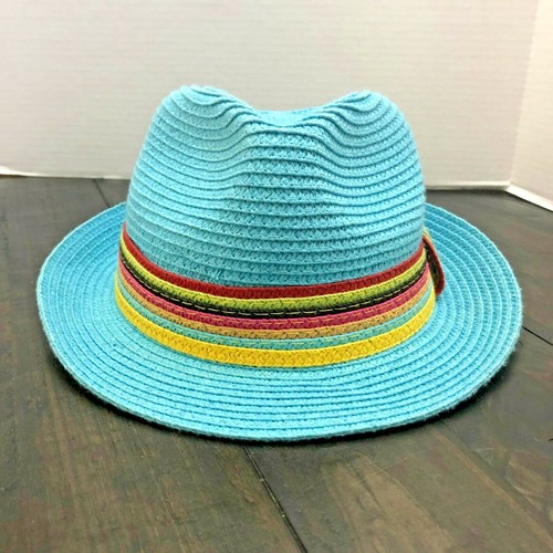 Magid Hats Bright Blue Beach Fedora Hat 