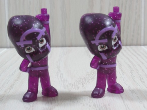 PJ Masks Ninjalino minion stacking Super Ninjalinos Action figures lot 2 purple